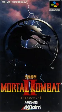 Mortal Kombat II - Kyuukyoku Shinken (Japan) box cover front